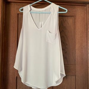 V Neck tank top blouse